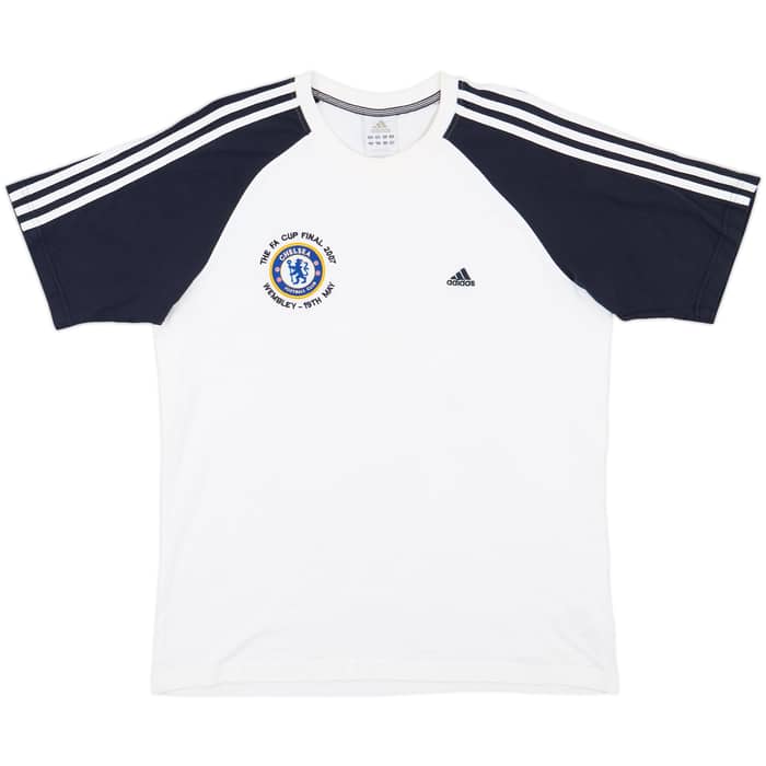 2006-07 Chelsea adidas Cotton Tee - 7/10 - (L)