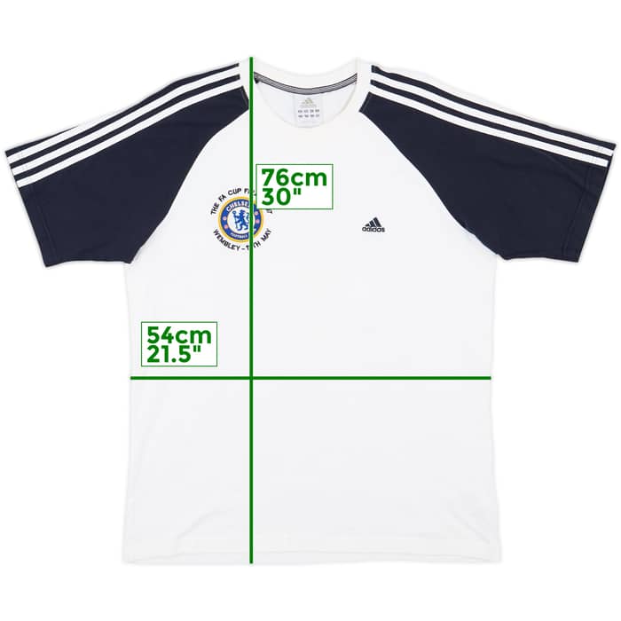 2006-07 Chelsea adidas Cotton Tee - 7/10 - (L)