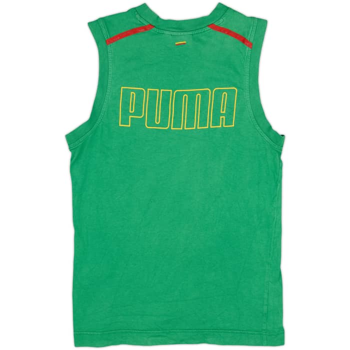 2006-08 Cameroon Puma Cotton Training Vest - 7/10 - (S)