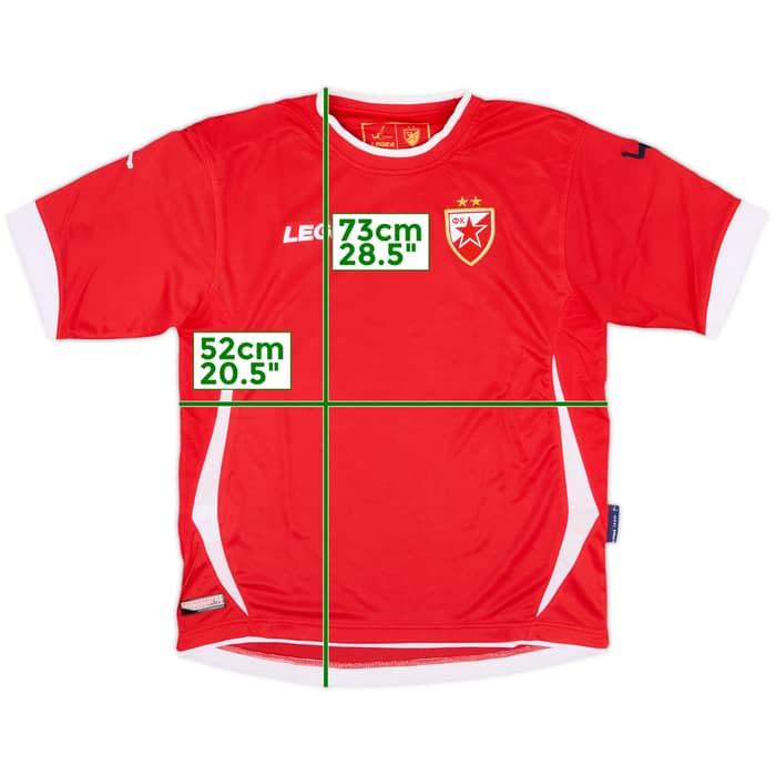 2012-13 Red Star Belgrade Legea Training Shirt - 9/10 - (M)