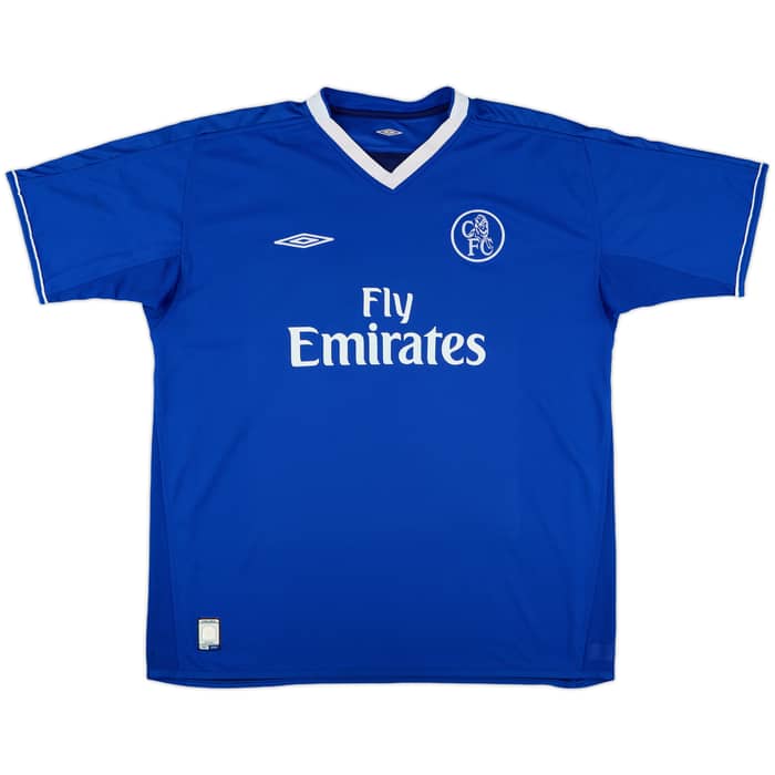 2003-05 Chelsea Home Shirt Desailly #5 - 8/10 - (XL)