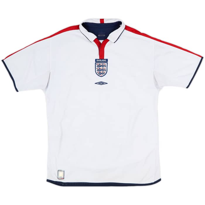 2003-05 England Home Shirt Rooney #9 - 7/10 - (M)