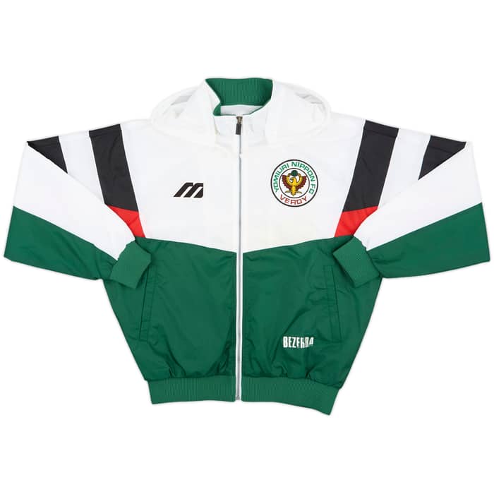 1996-97 Verdy Kawasaki Mizuno Hooded Rain Jacket - 8/10 - (M)