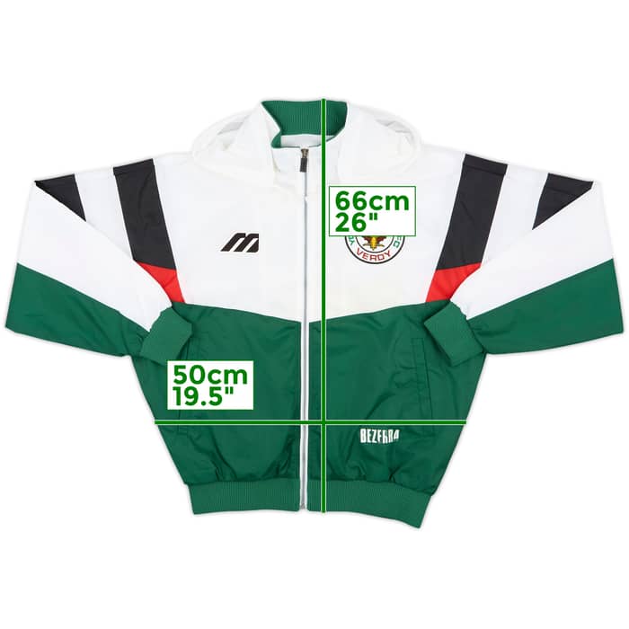 1996-97 Verdy Kawasaki Mizuno Hooded Rain Jacket - 8/10 - (M)