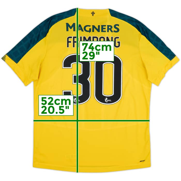 2019-20 Celtic Away Shirt Frimpong #30 - 6/10 - (L)