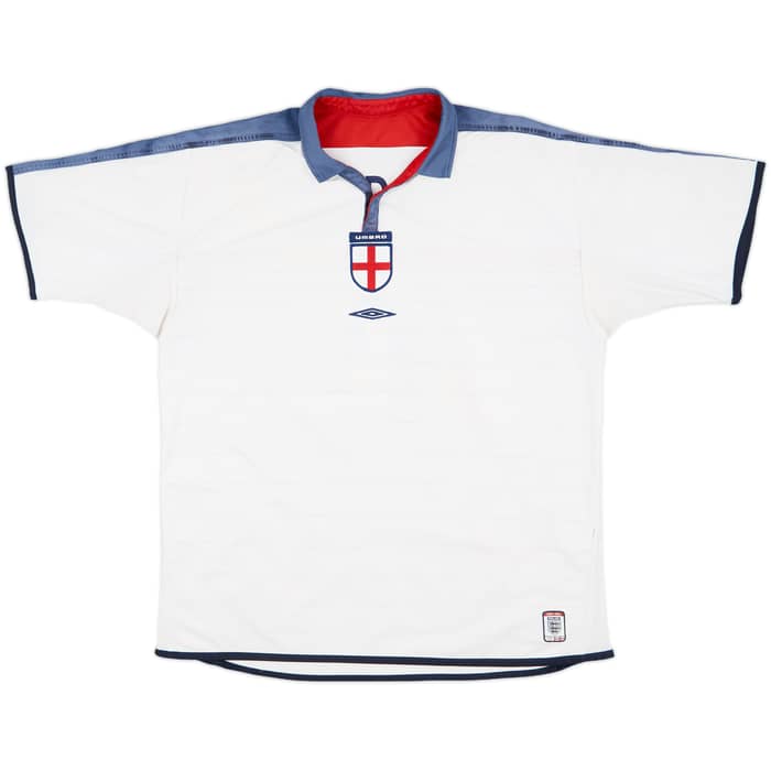 2003-05 England Home Shirt Gerrard #4 - 6/10 - (XXL)