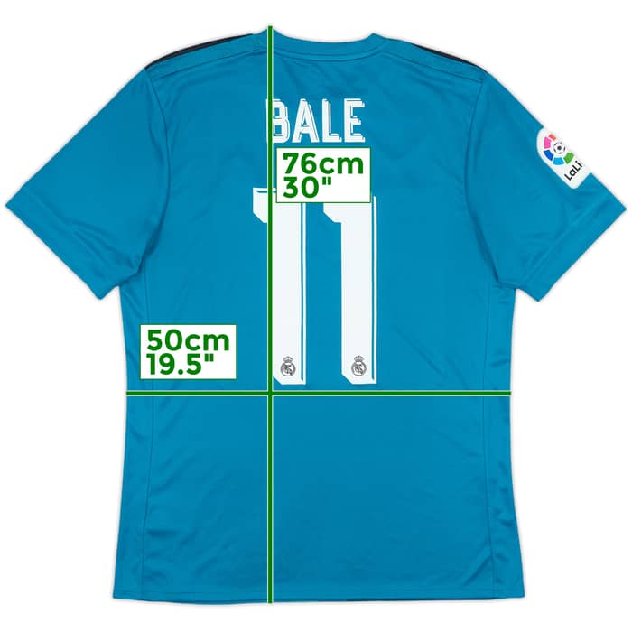 2017-18 Real Madrid Third Shirt Bale #11 - 9/10 - (M)