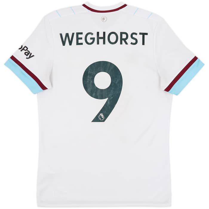 2021-22 Burnley Away Shirt Weghorst #9 - 7/10 - (M)