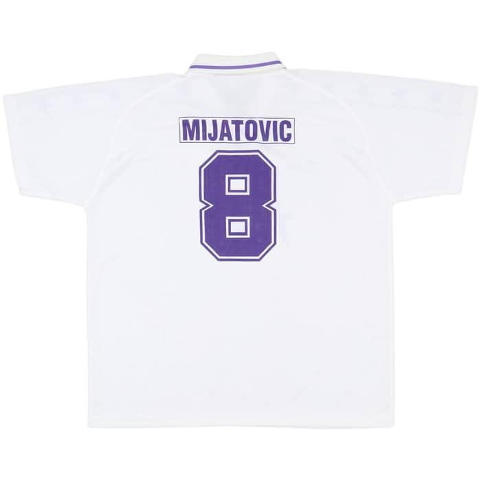 1996-97 Real Madrid Taquy Home Shirt Mijatovic #8 - 8/10 - (XXL)