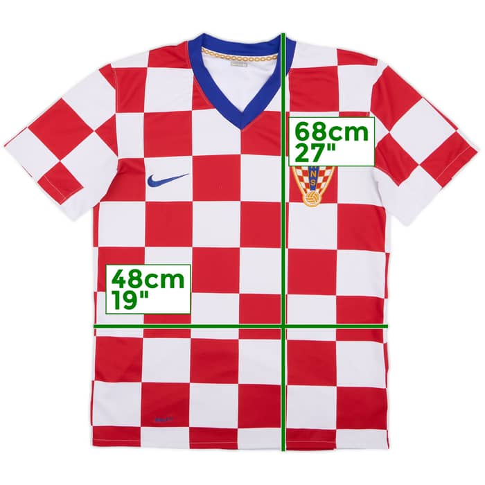 2008-09 Croatia Home Shirt - 9/10 - (S)