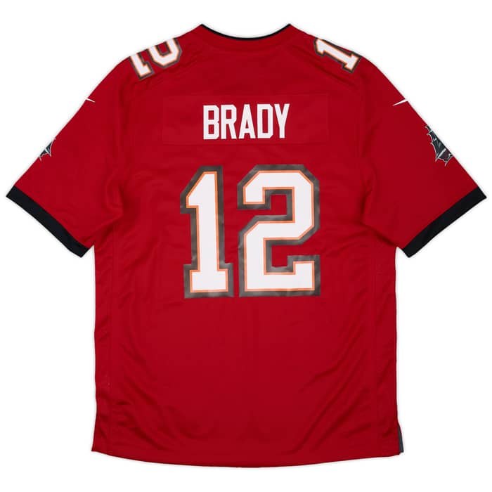 2020-22 Tampa Bay Buccaneers Brady #12 Nike Game Home Jersey (M)