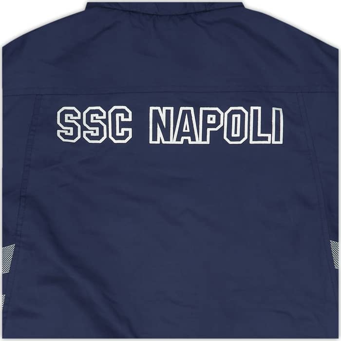 2014-15 Napoli Macron Track Jacket - 8/10 - (S)