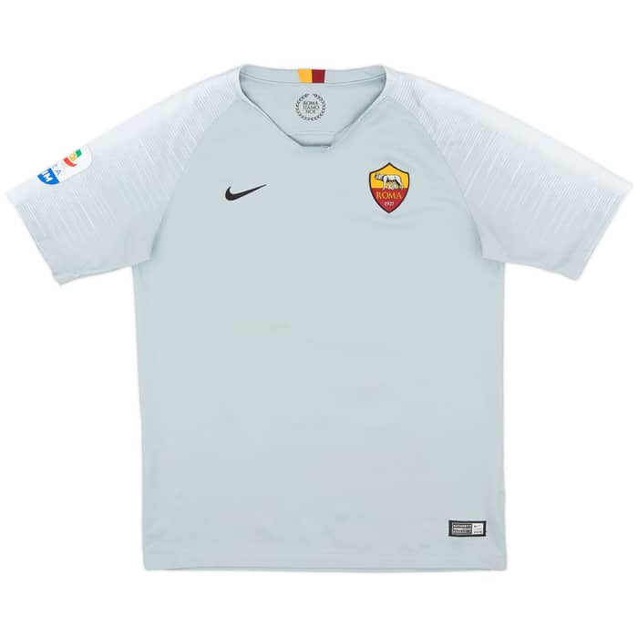 2018-19 Roma Away Shirt and Shorts De Rossi #16 - 9/10 - (XL.Boys)