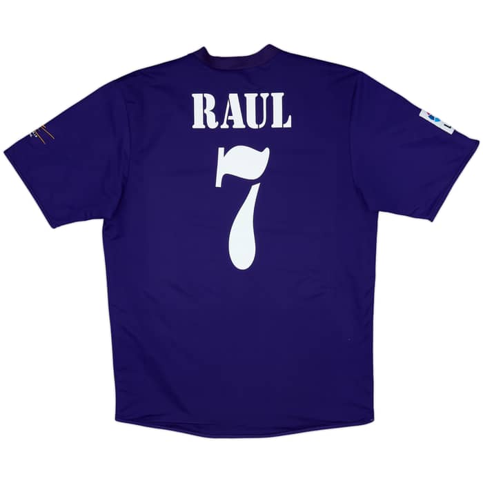 2001 Real Madrid Third Shirt Raul #7 - 8/10 - (L)