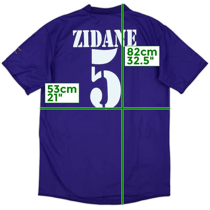 2001 Real Madrid Third Shirt Zidane #5 - 10/10 - (L)