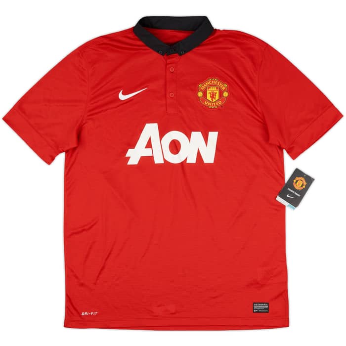 2013-14 Manchester United Home Shirt Rooney #10 (L)