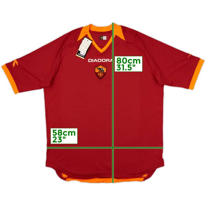 2006-07 Roma Home Shirt (XXL)