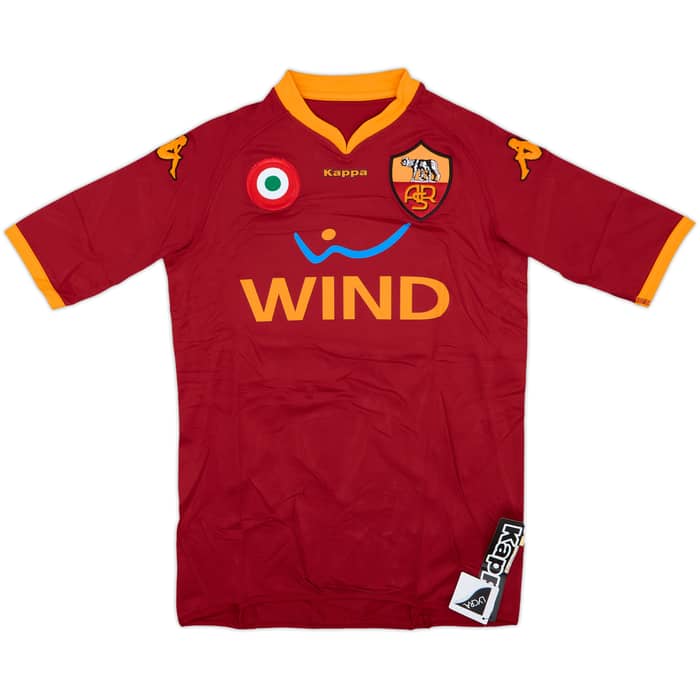 2007-08 Roma Home Shirt Totti #10 (L)