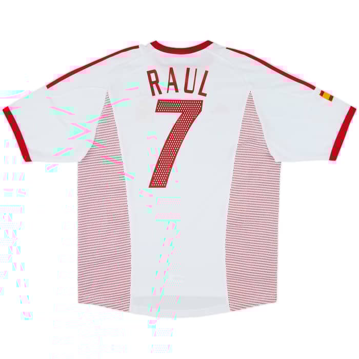 2002-04 Spain Away Shirt Raul #7 - 8/10 - (L)