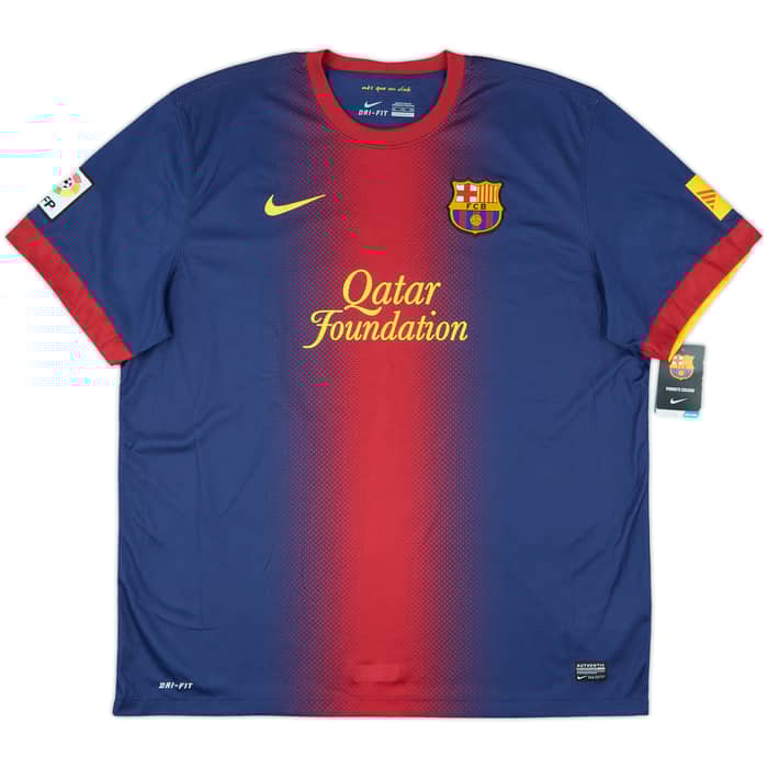 2012-13 Barcelona Home Shirt Messi #10 (XXL)