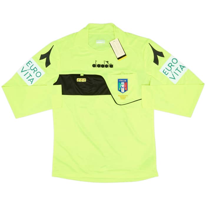 2018-19 Italy Diadora Referee L/S Shirt (S)