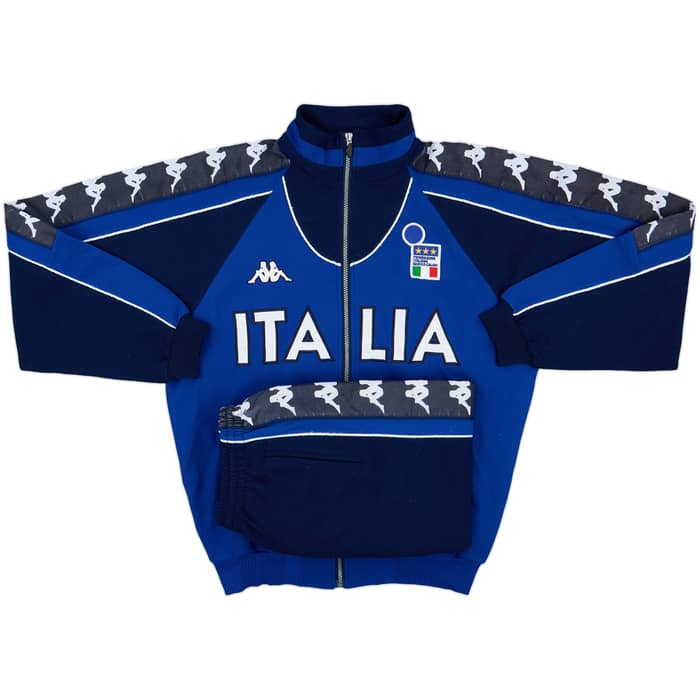 2000-01 Italy Kappa Tracksuit - 8/10 - (L)