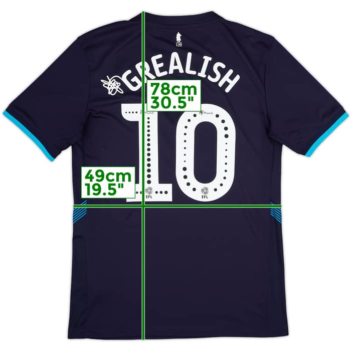 2018-19 Aston Villa Third Shirt Grealish #10 - 10/10 - (M)