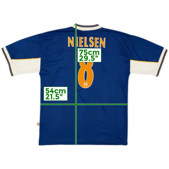 1997-98 Tottenham Away Shirt Nielsen #8 - 9/10 - (M)