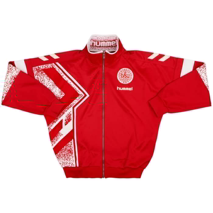 1995-96 Denmark Hummel Tracksuit - 8/10 - (L)