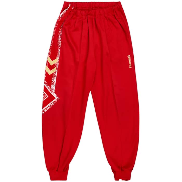 1995-96 Denmark Hummel Tracksuit - 8/10 - (L)