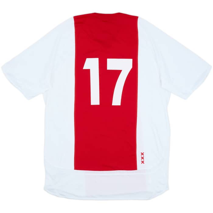2006-07 Ajax Home Shirt #17 - 8/10 - (L)