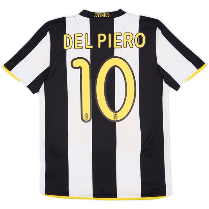 2008-09 Juventus Home Shirt Del Piero #10 - 6/10 - (S)