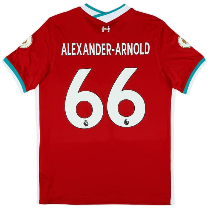 2020-21 Liverpool Home Shirt Alexander-Arnold #66 (L)
