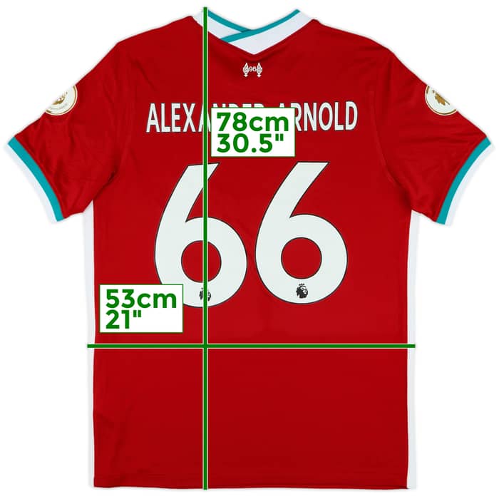 2020-21 Liverpool Home Shirt Alexander-Arnold #66 (L)