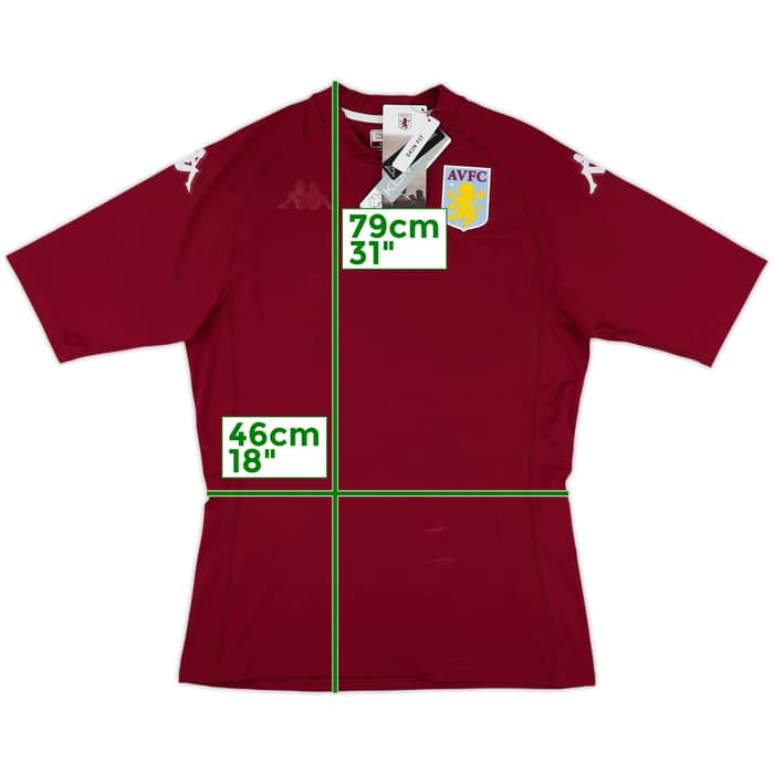 2019-20 Aston Villa Kappa Kombat XX Home Shirt (XXL)