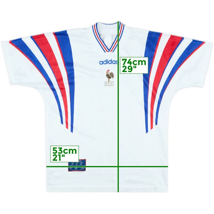 1996-98 France Away Shirt - 8/10 - (M)