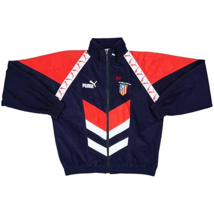 1994-96 Atletico Madrid Puma Track Jacket - 10/10 - (L)