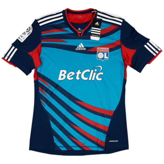 2010-11 Lyon Player Issue Third Shirt Lisandro #9 (L)