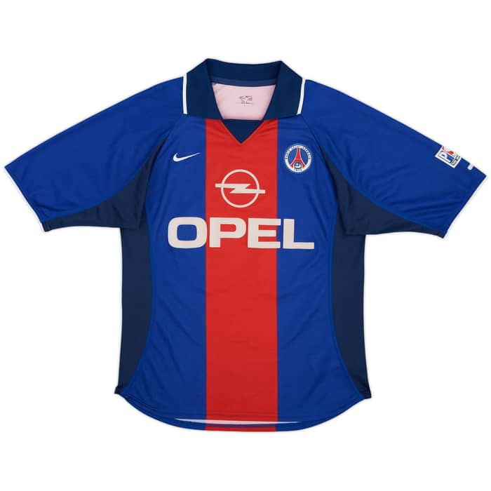 2000-01 Paris Saint-Germain Home Shirt Okocha #10 - 9/10 - (S)
