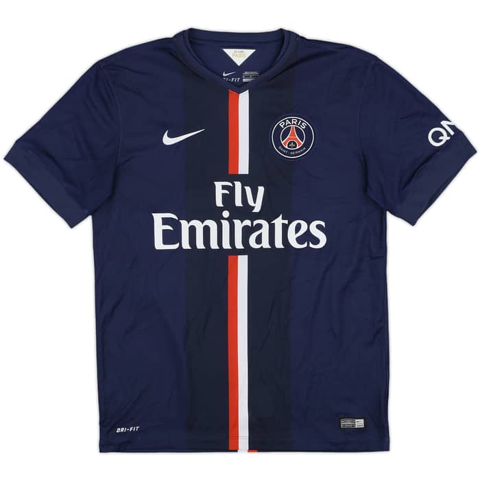 2014-15 Paris Saint-Germain Home Shirt Ibrahimovic #10 - 10/10 - (M)