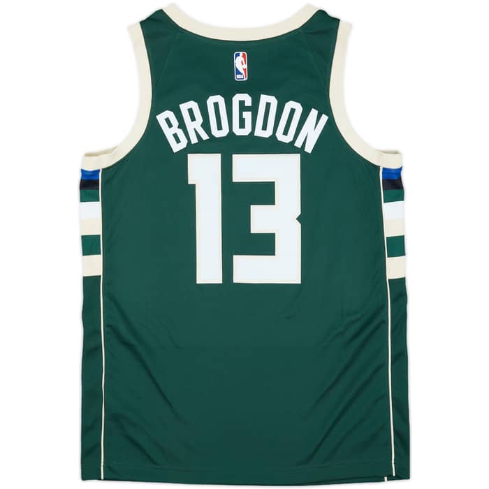 2017-19 Milwaukee Bucks Brogdon #13 Nike Swingman Away Jersey - 9/10 - (M)