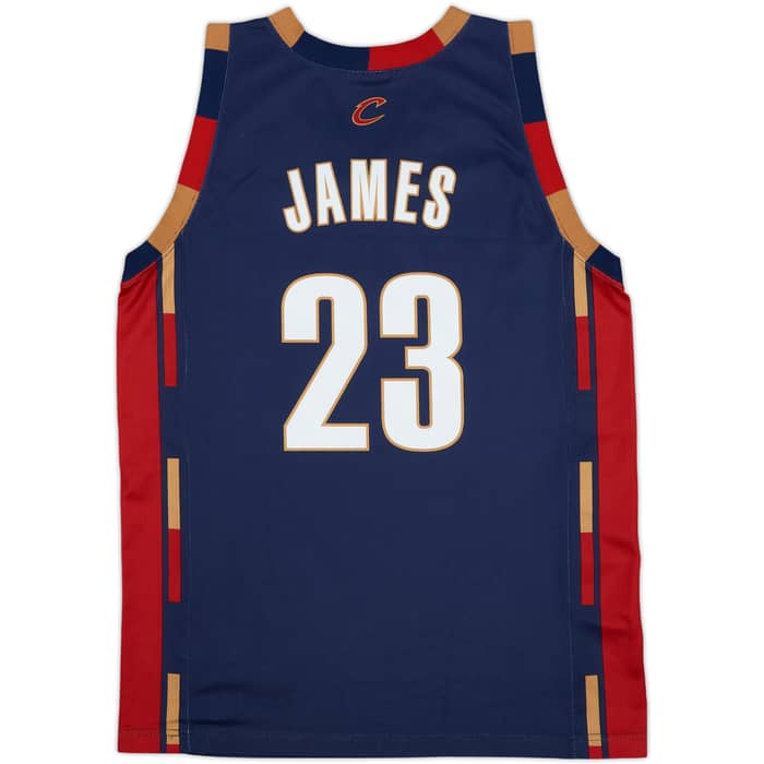 2005-10 Cleveland Cavaliers James #23 Champion Alternate Jersey - 9/10 - (S)