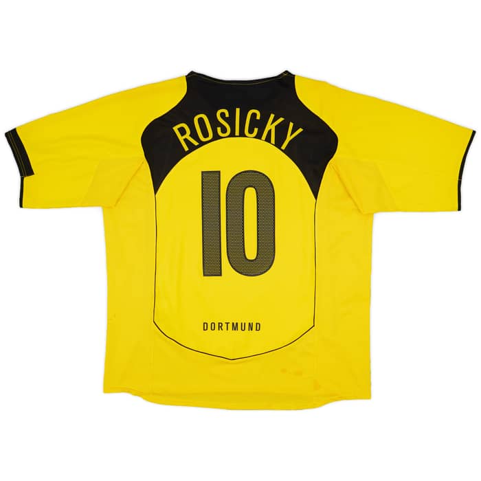 2004-05 Borussia Dortmund Home Shirt Rosicky #10 - 6/10 - (XL)