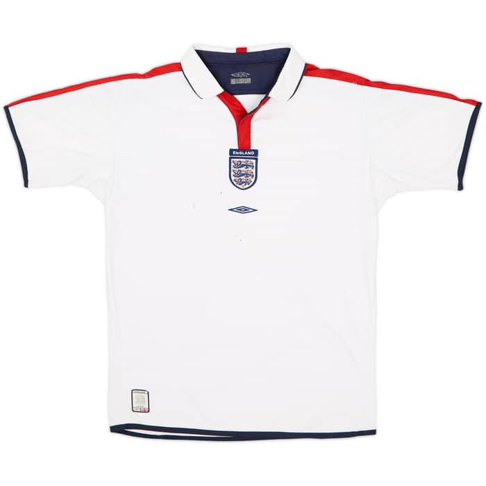 2003-05 England Home Shirt - 5/10 - (XL.Boys)