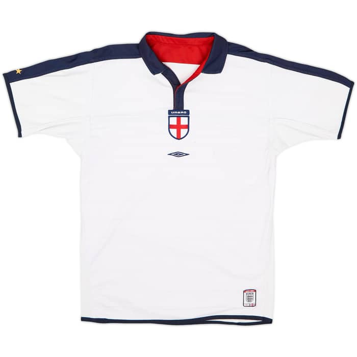 2003-05 England Home Shirt - 5/10 - (XL.Boys)