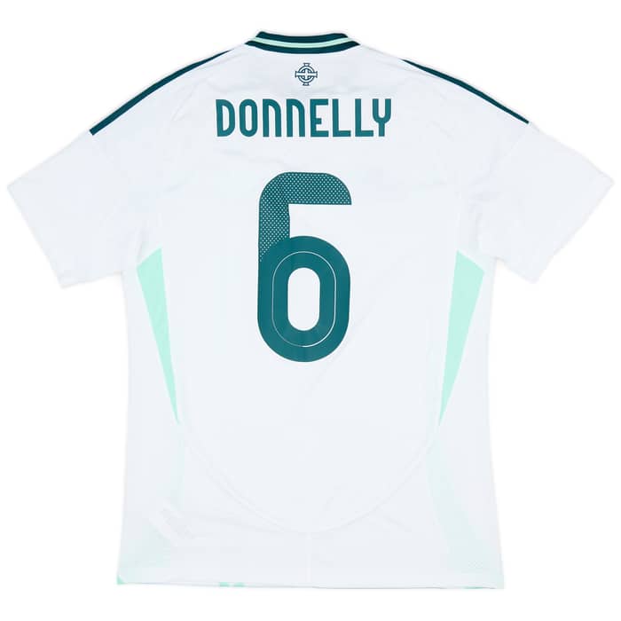 2024 Northern Ireland Match Issue Away Shirt Donnelly #6