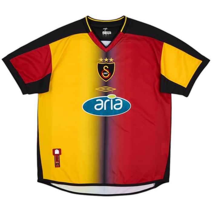 2003-04 Galatasaray Home Shirt Cihan #10 - 3/10 - (M)