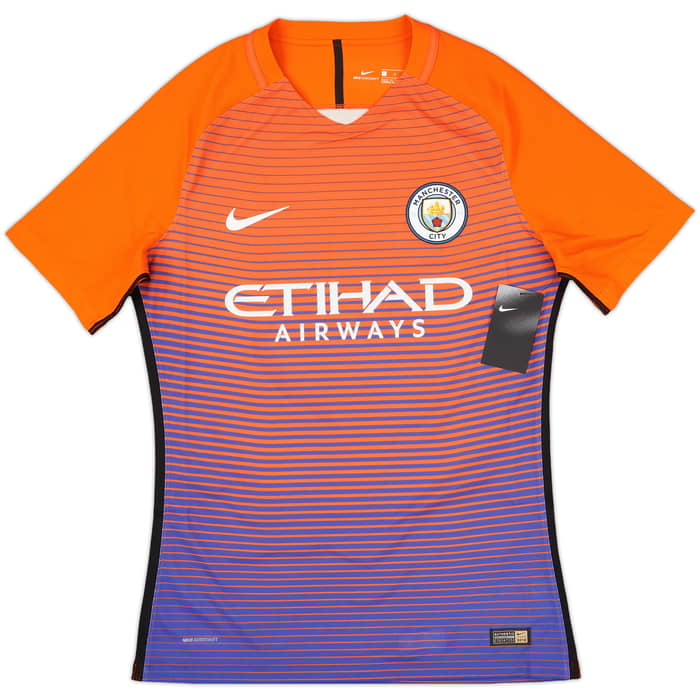 2016-17 Manchester City Player Issue Third Shirt De Bruyne #17 (L)
