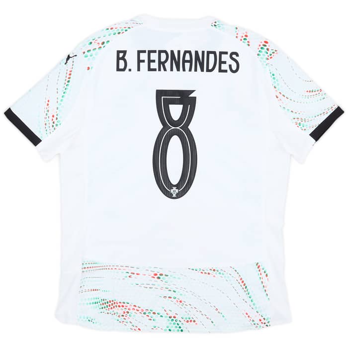 2025-26 Portugal Authentic Away Shirt B.Fernandes #8