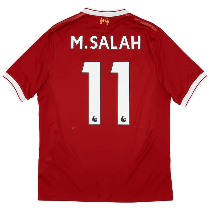 2017-18 Liverpool 125 Years Home Shirt Salah #11 - 6/10 - (S)